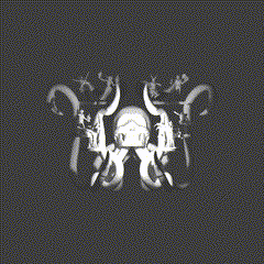 Skull krakken exhibitor and minions 3D model