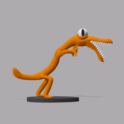Orange.gif STL file Orange FROM RAINBOW FRIENDS ROBLOX GAME・3D printer design to download, isasaurio