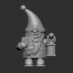 santa-2.gif STL-Datei Weihnachtsmann・Vorlage für 3D-Druck zum herunterladen, mykolalop