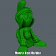 Marvin The Martian.gif Marvin The Martian (Easy print no support)