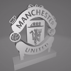 ezgif.com-gif-maker-7.gif 3D file MANCHESTER UNITED STATUE・3D printer design to download