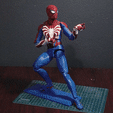 sp_gif_10m.gif Spiderman ACTION FIGURE 3D PRINTING with fully color ready, FEMALE MOVABLE BODY ACTION FIGURE TOY MODEL DRAW MANNEQUIN [STL FILE]