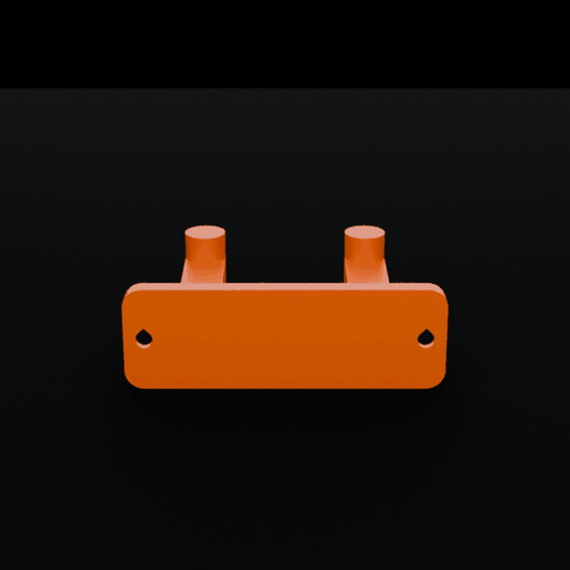 Ukulele and violin wall hanger, screw mount - 3 sizes + undrilled, no supports