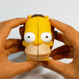 Sequence-01_2.gif HOMER SIMPSON WITH AND WITHOUT HAIR (FACE CHANGE)