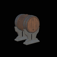 sud-1.gif wooden barrel with holes and stoppers with base