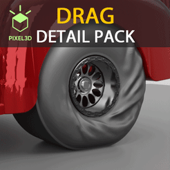 dragdt-TITULO.gif Download STL file DRAG DETAIL PACK 31M-01 • 3D printer template, Pixel3D