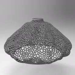 untitled.1905.gif STL-Datei Voronoi-Lampe generische parametrische Lampe・Design für 3D-Drucker zum herunterladen