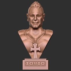 iorio1.gif 3D file Bust of RICARDO IORIO - Father of Argentinean Metal・3D print design to download, ALTRESDE