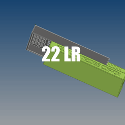 22lr.gif Archivo STL .22 LR 250x almacenamiento cabe dentro de 7,62 OTAN munición lata・Idea de impresión 3D para descargar