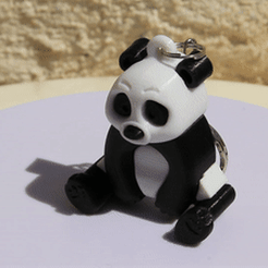 VIDEO-PANDA.gif Descargar archivo STL PANDA • Diseño para la impresora 3D, PLP