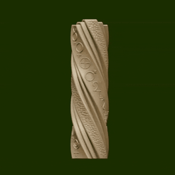 20220512_230926.gif STL file Astrological candle・3D printable design to download, GraviPrint