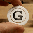 G.gif Key ring letter G