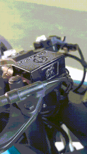 CF Moto 250SR Brake Reservoir Cover - Thermal Protection Shield