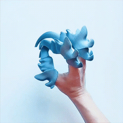 914-k-def-garrra.gif Archivo STL Dragon claws・Modelo imprimible en 3D para descargar, Shira