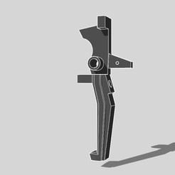 straight-trigger-2-.gif STL-Datei Airsoft - Adjustable Trigger Straight Design V2・Design für 3D-Drucker zum herunterladen