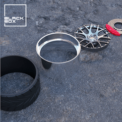 0.gif 3D file CCH Style Wheel set for diecast and modelkit・3D print design to download, BlackBox