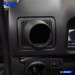 air-vent-gauge-3R.gif Télécharger le fichier STL VW Golf 5 v mk5 "Jauge d'air ventilé". • Objet à imprimer en 3D, 3Rdesign
