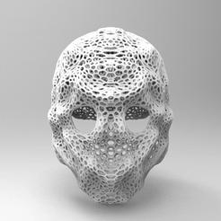 mak.160.gif STL-Datei WIMPERNTUSCHE MASKE VORONOI COSPLAY HALLOWEEN・3D-Druck-Idee zum Herunterladen