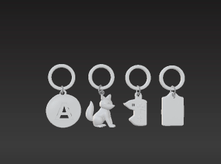 🗝️ The Ultimate Keychain Starter Set - 4 Styles for 3D Printing・ STL ...