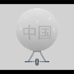 Movie-Last.gif Archivo STL Globo espía chino (modelo 3D)・Idea de impresión 3D para descargar