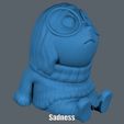 Sadness.gif Fichier STL Tristesse (Facile à imprimer sans support)・Objet pour imprimante 3D à télécharger