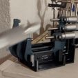 Micrometer-Stand-GIF.gif Organize with Ease: Compact Micrometer Stand for Machine Shops