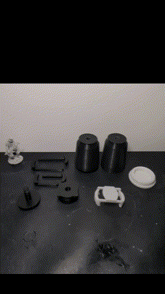 Adaptable support for painting miniatures - 3D model önizlemesi