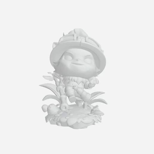 👾 Teemo Funko Pop Style Figure – League of Legends Collectible・ OBJ ...