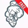 GIF.gif ISABELLE 2 - COOKIE CUTTER / ANIMAL CROSSING