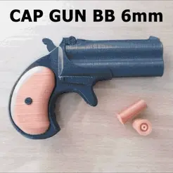 gif-derringer-95-1.gif Remington Derringer Model 95 Cap Gun BB 6mm Fully Functional Scale 1:1