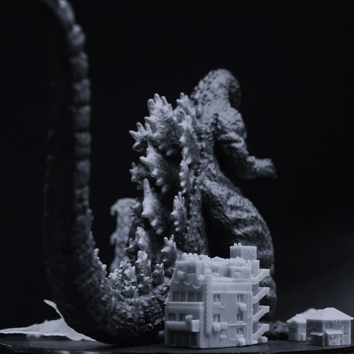 godzilla 1991 3D model