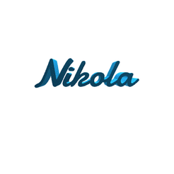 Nikola.gif STL file Nikola・Template to download and 3D print