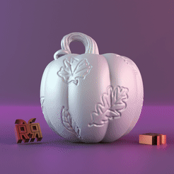 220.gif 3D file Halloween pumpkin decor・3D printer design to download