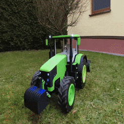 ezgif.com-optimize.gif 3D file RC Tractor model 2・3D printable design to download