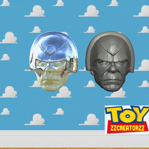 peacemaker HEAD - 3D model önizlemesi