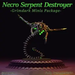 1080pwithtext.gif [Tabletop Minis - PRESUPPORTED] Grimdark Necro Serpent Destroyer