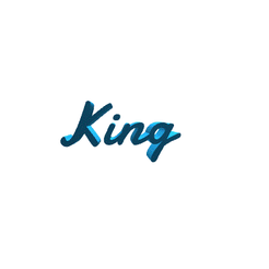 King.gif Archivo STL Rey・Objeto de impresión 3D para descargar