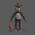 Lefty.969.gif FIVE NIGHTS AT FREDDY'S LEFTY ARTICULATED FIGURE AND EXTRA LEG FOR FOXY