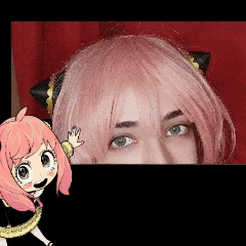 Untitled-9.gif 3D file Anya Head set COSPLAY spy x family・3D print design to download