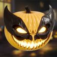 Halloween-Pumpkin-Wolverine-Version.gif Тыква для Хэллоуина - Дэдпул и Росомаха Комбо