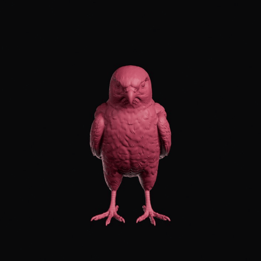 Peregrine Falcon Bird of Prey Statue