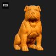 372-Bulldog_Pose_06.gif Bulldog Dog 3D Print Model Pose 06