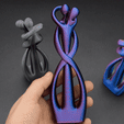 1.gif STL file Lovers・Model to download and 3D print