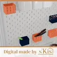 SKADIS-PEG-BOX-Video.gif SKADIS PEG BOX compilation as an IKEA hack, for individual and flexible expansion of your pegboard perforated panel