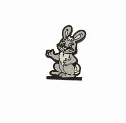 rabbitgif.gif Fichier STL Veilleuse Lapin・Modèle à télécharger et à imprimer en 3D, lefty3d