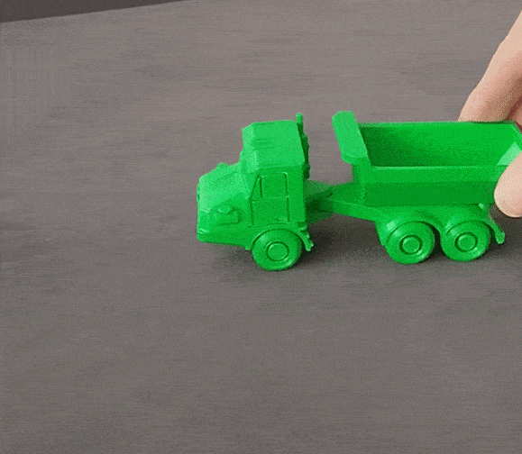 Articulated-truck-print-in-place.gif Fichier STL gratuit Impression du camion articulé en place・Plan pour imprimante 3D à télécharger, swah3d