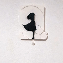 000.gif 3D file Keyring Holder PRINTING WITHOUT STANDS!!!!・3D printable design to download