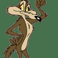1094498b05ca40a57f16f216591f7db4.gif STL file Wile E. Wile E. Wile E. Coyote | Looney Tunes・3D printing template to download, JeiCi