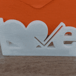 Love-animated.gif STL file Love Letter・3D print design to download, alexei_ceb