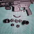21s.gif Airsoft Suppressor With "Functional" Baffles - MA-O9